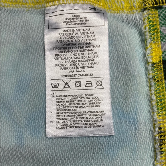 ADIDAS BY STELLA MCCARTNEY 100% Organic Cotton Sweatshirt Floral SIZE:  3X - Picture 10 of 10